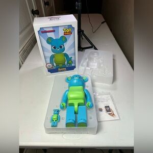 MEDICOM TOY BE@RBRICK Bunny 100％ & 400％ TOY STORY Disney Pixar Action Figure